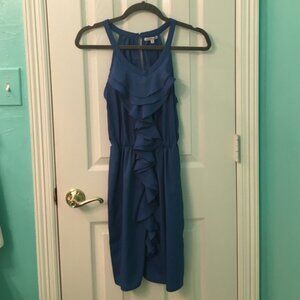 royal blue dress w/ pockets